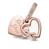 Charm Pandora Donna Pandora People in Lega metallica Cubic Zirconia 789369C01 - 789369C01